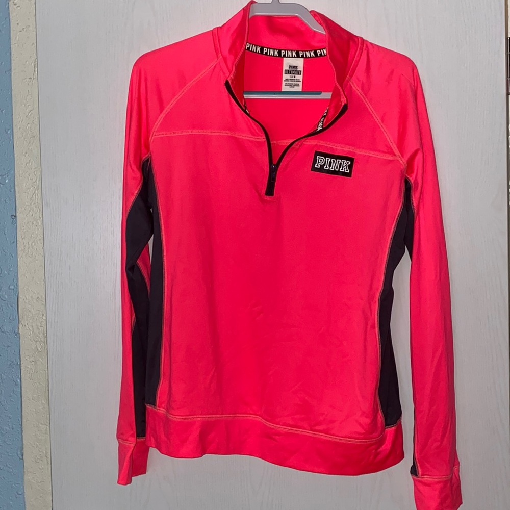 PINK Victoria’s Secret ULTIMATE Pullover Jacket SZ LG Vintage RARE
